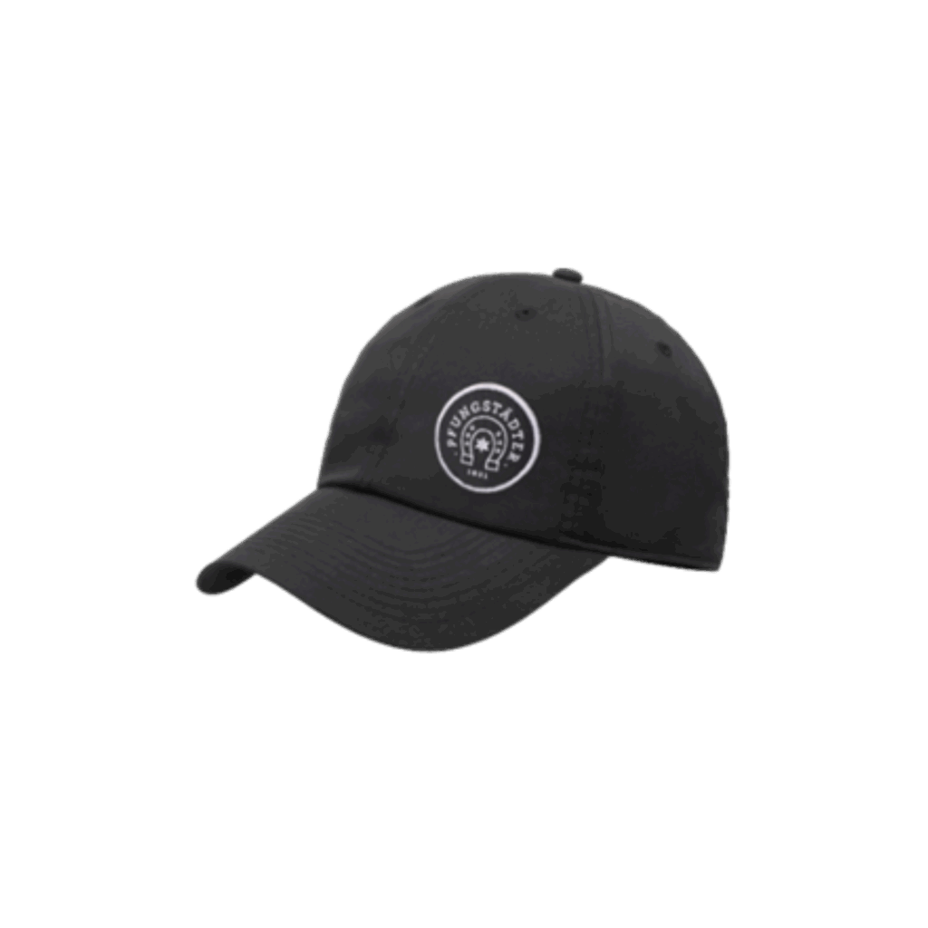 Abbildung Baseball-Cap schwarz mit Pfungstädter Logo