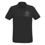 Abbildung des schwarzen Pfungstädter Polo-Shirts